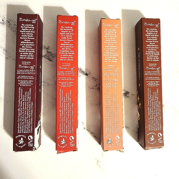 NEW RARE The Creme Shop Lot Of 4 My Wand And Only Liquid Matte Lipsticks - Picture 2 of 3